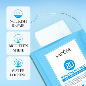 ซาโดเออร์ 8 ดี ไฮยาลูโรนิค แอซิด แอนตี้ริงเคิล นูริชชิ่ง ไฮเดรติ้ง มาส์ก ไฮเดรติ้ง มอยส์เจอร์ไรซิ่ง มาส์ก - Product Image 2