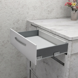 Linsont H101 Hiện Đại Đôi Tường Kim Loại Tủ Glides Mềm Đóng Ngăn Kéo Slide Cho Nhà Bếp Ăn Phòng Ngủ Tủ Cho Trung Tâm Sử Dụng - Product Image 6