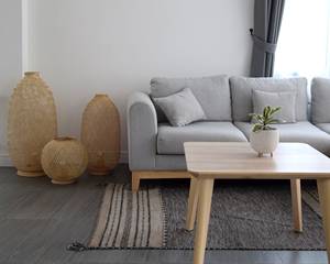 Bamboo Floor <b>Lantern</b> Standing Light Woven Basket Lamp Boho Rustic Plug in <b>Rattan</b> Base Home Decor Vietnam Supplier - Product Image 4