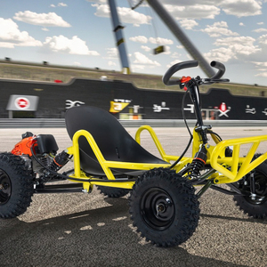 Xe điện bốn bánh phiên bản đỏ bán chạy dành cho người lớn, vui chơi giải trí ngoài trời, drift, truyền động xích, xuất khẩu - Product Image 3