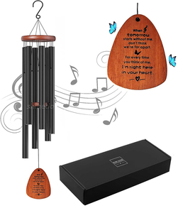 Campanas de <span class=keywords><strong>Viento</strong></span> Decorativas para Exteriores de 32 Pulgadas, Regalos de Condolencia, Campana de <span class=keywords><strong>Viento</strong></span> Conmemorativa para la Pérdida de un Ser Querido - Product Image 1