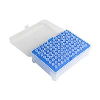 RONGTAI Laboratoire Blanc 96 Puits 10UL Pipette Tip Box Fabricants Chine Stockage Tip Box 96 Puits pour 200ul Tips