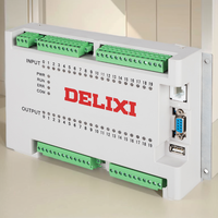 PLC Básico CDC2-S32T-A Delixi, 32 E/S, Fuente de Alimentación de CA de 100-240 V, Salida de Pulso de 2 Vías, Salida de Transistor de 6-30 V CC