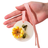 Plâtre aromatique en fleurs séchées de gardénia et de lavande, écologique et longue durée, vente en gros