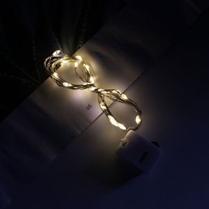 Petites guirlandes lumineuses 1M 2M, guirlandes lumineuses LED colorées avec boîte à piles pour la décoration de fête d'anniversaire - Product Image 4