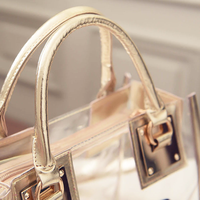 2025 Sac à Bandoulière Transparent en Gelée Tendance pour Plage, Vente Chaude, Grand, de Bonne Qualité, Personnalisable avec Logo, Sacs à Main pour Femmes d'Été