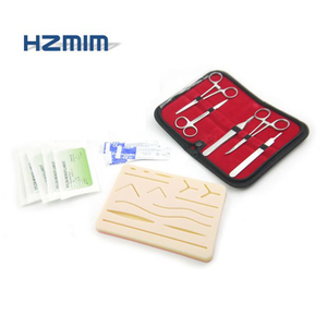 Kit de entrenamiento de práctica de sutura quirúrgica <span class=keywords><strong>para</strong></span> estudiantes médicos almohadilla de sutura de silicona - Product Image 5