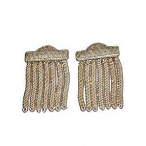 Fil de bullion, fil de Mylar, pompons, garniture en strass, durable, crocheté, taille personnalisable DADA TAO-BT-807 pour vêtements et décoration intérieure - Product Image 3