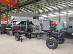 高速転送と小さなフットプリントモバイルクラッシャーステーション固定破砕ユニットに別れ - Product Image 2