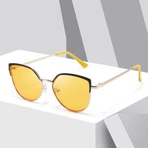 2024ใหม่แว่นกันแดดแฟชั่นดีไซเนอร์เฉดแว่นกันแดดกรอบโลหะแว่นกันแดดสำหรับผู้ชายแว่นกันแดดผู้หญิงในจีน - Product Image 6