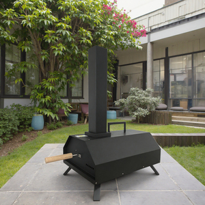 منفذ المصنع الترويجي الحديث في الهواء الطلق للشواء فرن بيتزا خشبي بيليه بودرة عالية الجودة بتصميم أنيق - Product Image 6