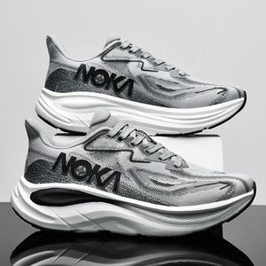 Chaussures personnalisables avec logo de marque, rétro, sportives, luxueuses, tendance, de haute qualité, en maille respirante, confortables, légères et souples - Product Image 1