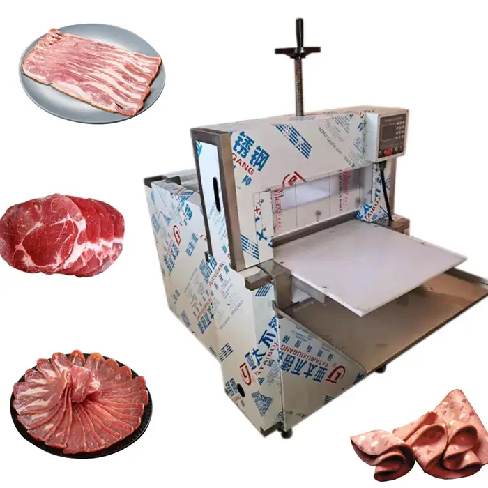 冷凍肉スライス機新デザイン工業用肉スライサーソーセージスライサー