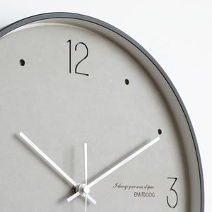 EMITDOOG <span class=keywords><strong>Orologio</strong></span> in Vetro e Legno <span class=keywords><strong>Grigio</strong></span> Decorazione Casa <span class=keywords><strong>Orologio</strong></span> Moderno Fai-<span class=keywords><strong>da</strong></span>-Te Arte Murale Semplice <span class=keywords><strong>Orologio</strong></span> Unico con Lancette in Alluminio - Product Image 4