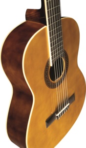 EKO GUITARS - CS-10 NATUREL, Guitare Classique HQ, Table en Tilleul, Dos/Côtés en Tilleul, Manche/Touche en Bouleau, Étui Souple - Product Image 4
