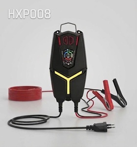 Chargeur de batterie de voiture 12V 24V 2A/4A/8A, avec écran LCD, mainteneur et désulfateur pour voiture, camion, batteries AGM, plomb-acide, lithium, IP65 - Product Image 1