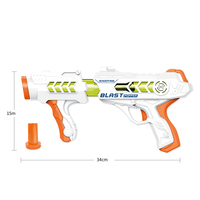 Pistolet à billes en mousse airsoft 2 en 1, pistolet à balles pour enfants, fusil de tir, jouet, meilleure vente,