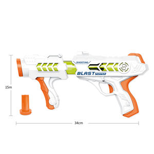 Vendita calda 2 in 1 pistola a sfera in schiuma softair per bambini nerfgun schiuma freccette pistole tiro pistola giocattoli - Product Image 6