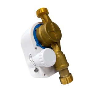 YueMeiTe Prepaid Water Meter Battery Powered Valve Controlled Threaded For Rental Properties - Product Image 2
