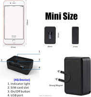 TKSTAR pelacak Gps mini 4g TK913, alat pencari lokasi GPS portabel magnetik ukuran kecil 4G LTE pelacak winnes gps tk913