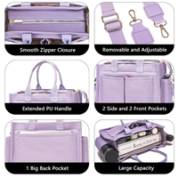 Bien conçu grande capacité toile sac fourre-tout ordinateur portable livre de travail voyage Gym fourre-tout bandoulière unique épaule sac à main dames sac à main