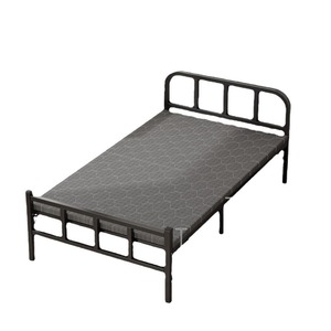 Cama Plegable <span class=keywords><strong>Vertical</strong></span> Moderna y Económica para Oficina, Cama Plegable de Hierro de Tamaño Completo para Hospital, Dormitorio, con Colchón - Product Image 4