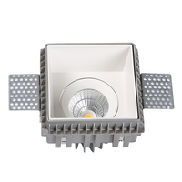 Projecteur LED COB au design moderne, Spot sans coupe réglable de 7W pour les projets d'hôtel