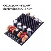 Carte d'amplificateur numérique stéréo double canal TPA3255 2.0, module haute puissance 2x300W HiFi