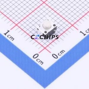 TS-KG090-AT35F Tactile Switch SMD Switch Single Pole Single Throw Round Button 2.5N Horizontal Mount - Product Image 1