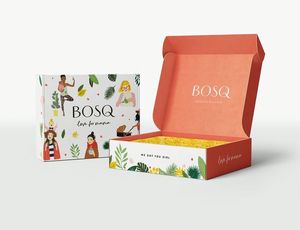 Caja de Papel Rígido de Diseño de Lujo para Empaque de Aretes Personalizados, Caja de Regalo para Festivales - Product Image 2