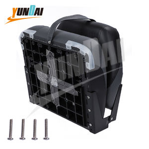 Chaises pliables à dossier bas en aluminium de haute qualité, accessoires de bateau de pêche, sièges de capitaine, fournitures marins - Product Image 4