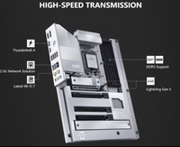 Carte mère de bureau PRO Z890-S WIFI PZ en gros, connexion arrière ATX DDR5 256 Go ThunderBolt4 Ultra 285K