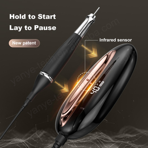 Nuovo Trapano <span class=keywords><strong>per</strong></span> <span class=keywords><strong>Unghie</strong></span> Portatile Ricaricabile con Avvio e Arresto Automatico, 40000 RPM, Senza Spazzole - Product Image 2