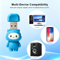 Clé USB personnalisée avec logo 3D en PVC, design de votre idée, forme de dessin animé, 4 Go, 8 Go, 32 Go, 64 Go, clé USB personnalisée