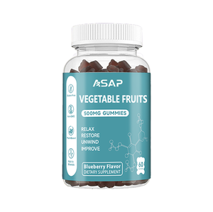 Gommes super légumes Oem Greens Gummies Supplément de soutien immunitaire Gummy Vegetable Fruits - Product Image 2