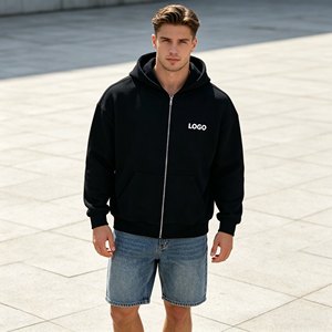 Sweat-shirt homme Waffle à bas prix, 560 GSM, 100% coton French Terry et polaire, impression par transfert thermique DTG, vêtements pour hommes fabriqués en Chine - Product Image 2