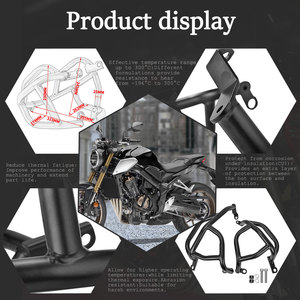 XXUN moto Crash Bar cadre corps protecteur moteur garde pare-chocs pour <span class=keywords><strong>Honda</strong></span> CB650R CB <span class=keywords><strong>650R</strong></span> CB650 R <span class=keywords><strong>2019</strong></span> 2020 2021 2022 2023 - Product Image 6