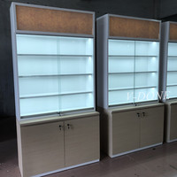 Vitrine en Verre pour Magasin de Téléphones Mobiles, Comptoir d'Accessoires de Téléphonie Mobile, Meuble de Présentation en Verre