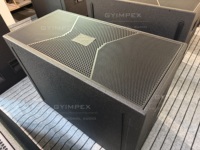 Équipement de système de sons professionnel Haut-parleurs Dj Caisson de basses de 18 pouces Armoire vide Double Caisson de basses de 18 pouces Boîte vide