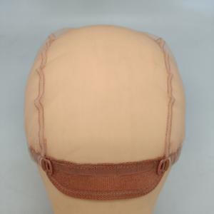 Gorro de Encaje para Peluca Hyundu, Color Marrón Claro, Banda Ajustable, Orificios Grandes, Herramienta Reutilizable para la Elaboración de Pelucas - Product Image 3