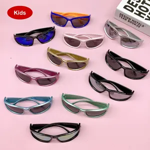 2023 Günstige Eco Runde Brille Vendor Designer Kinder Bunte Kinder Shades Y2K Kinder Sonnenbrille