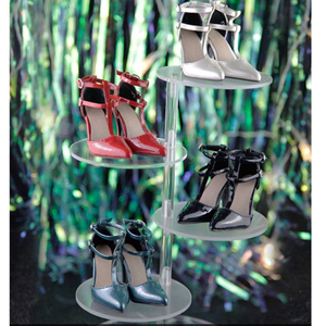 Usine personnalisée 1/3 SD 16 pouces argent chaussures à talons hauts chaussures DD-modèle Mini dessin animé jouets éducatifs - Product Image 3