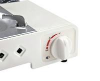 Réchaud à gaz portable à valve magnétique, mini-cassette, pour camping-car et hôtel, brûleur unique, pliable, pour camping en extérieur, cuisinière à butane de table