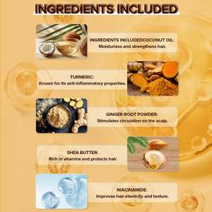 Nuevo jabón, barra <span class=keywords><strong>de</strong></span> champú <span class=keywords><strong>de</strong></span> cúrcuma para el crecimiento del cabello orgánico natural con barra <span class=keywords><strong>de</strong></span> champú regeneradora <span class=keywords><strong>de</strong></span> aceite <span class=keywords><strong>de</strong></span> coco - Product Image 6