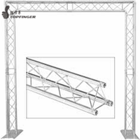 Structure de support au sol pour écran vidéo/éclairage LED, nouvelle version tendance, structure de support pour événements en plein air, écran LED, structure de support pour écran LED