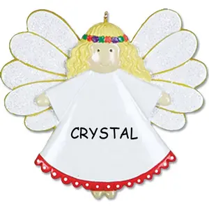 Hot Selling Polyresin indoor Christmas Small cherub of Ornament Angel With Open Arms Christmas