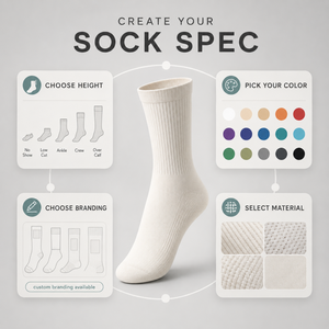 Chaussettes de cyclisme en laine mérinos avec logo personnalisé, chaussettes de sport respirantes de haute qualité pour hommes et femmes, chaussettes thermiques - Product Image 2