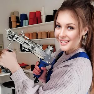 Pistola de Tufting Automática de Alta Velocidad con Motor PLC para Alfombras de Pelo Cortado y Pelo <span class=keywords><strong>en</strong></span> <span class=keywords><strong>Bucle</strong></span>, 220V, Máquina para Fabricación de Alfombras DIY - Product Image 3