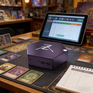 Mini PC Sunshine Purple BT5.2 Wi-Fi 6 pour salles de jeux et salles de fête, enregistrement facile <span class=keywords><strong>des</strong></span> scores et de la gestion du temps <span class=keywords><strong>des</strong></span> lieux - Product Image 2