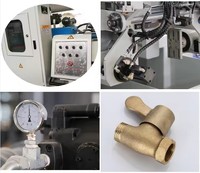 Nouvelle machine de moulage par gravité pour robinets de fonte, moule de moulage sous pression en laiton pour robinets d'eau, moteur multifonctionnel 380V 720W
